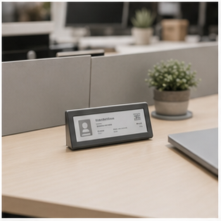 Desk label