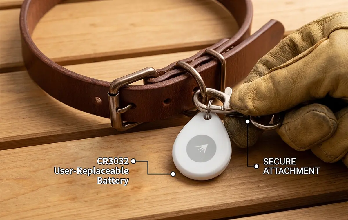 IP67 Waterproof, Ultra-Long Life: Outdoor Livestock Tracking Beacon 111 Outdoor Livestock Tracking Beacon