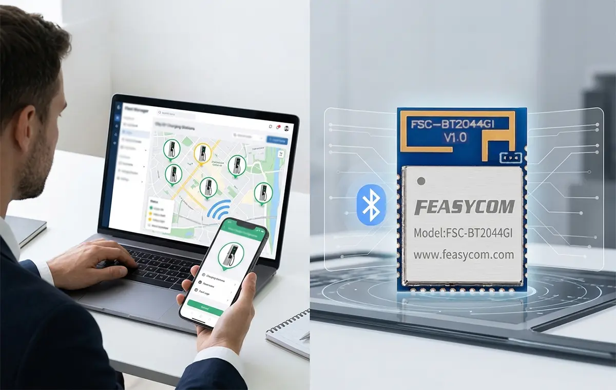 Bluetooth BLE Module for EV Chargers: Simplifying Wireless Configuration and Maintenance 110 Bluetooth BLE Module solution
