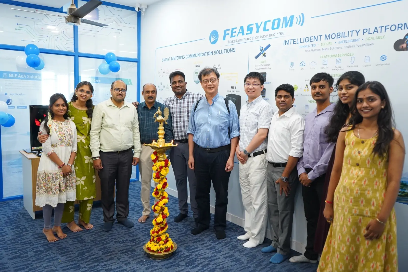 Feasycom India Office Officially Opens in Bengaluru, Accelerating South Asia IoT Wireless Connectivity Expansion 109 Feasycom India office opening
