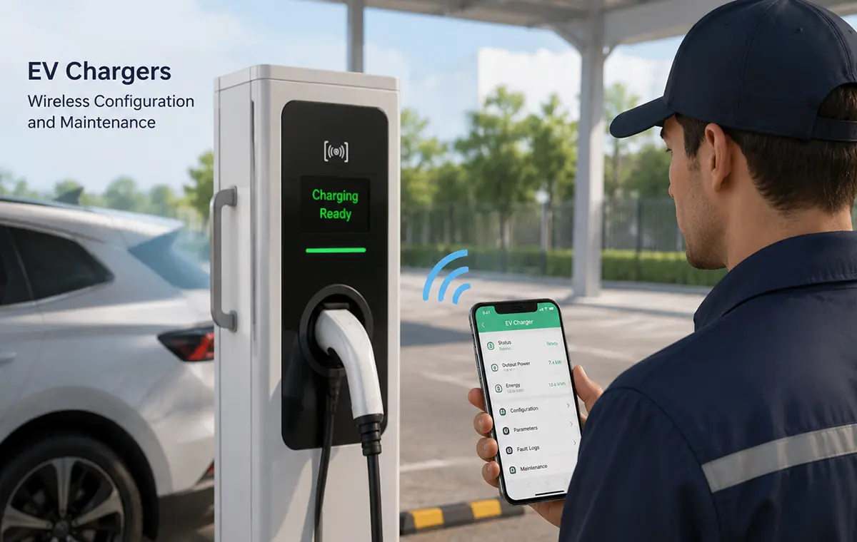 Bluetooth BLE Module for EV Chargers: Simplifying Wireless Configuration and Maintenance 111 Simplifying Wireless Configuration and Maintenance