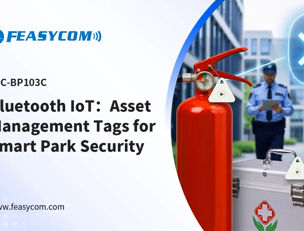 Asset Management Tags for Smart Park Security