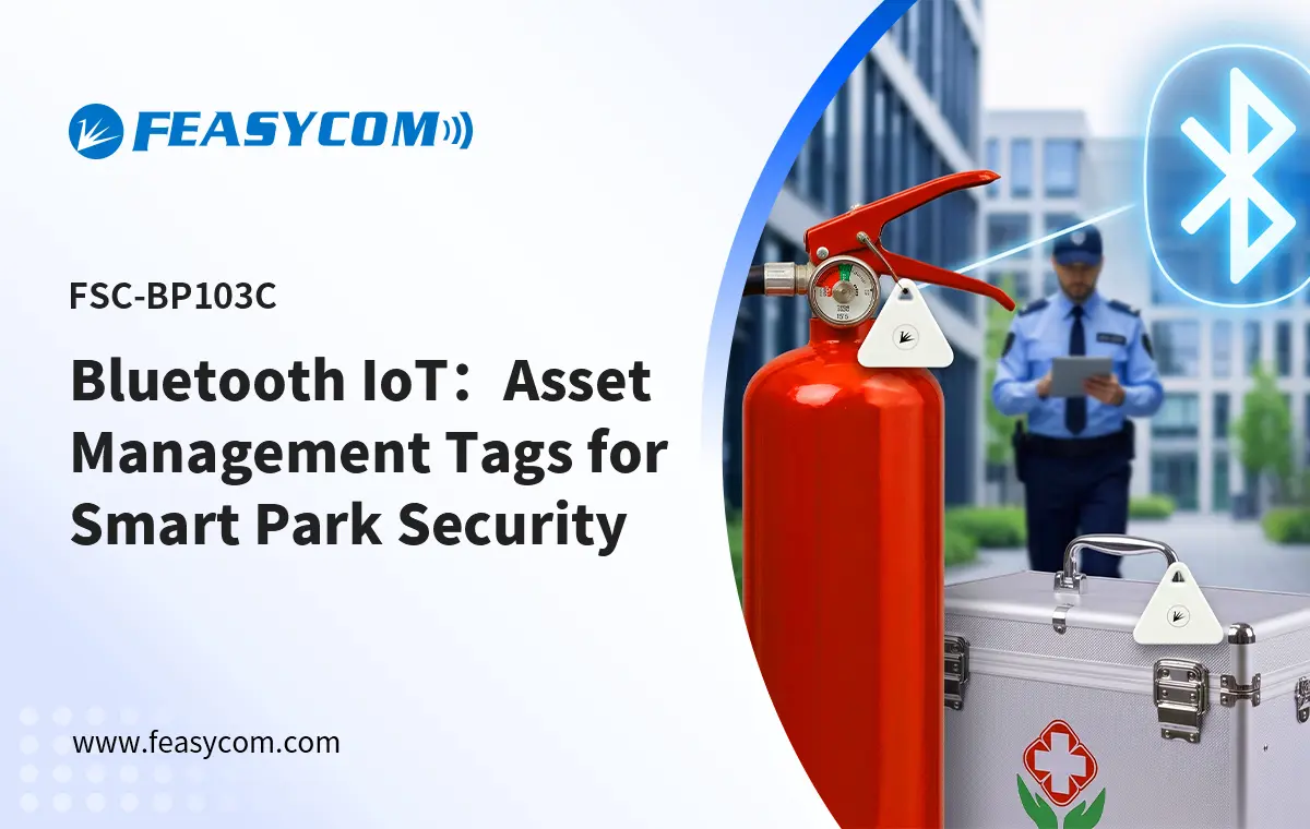 Asset Management Tags for Smart Park Security