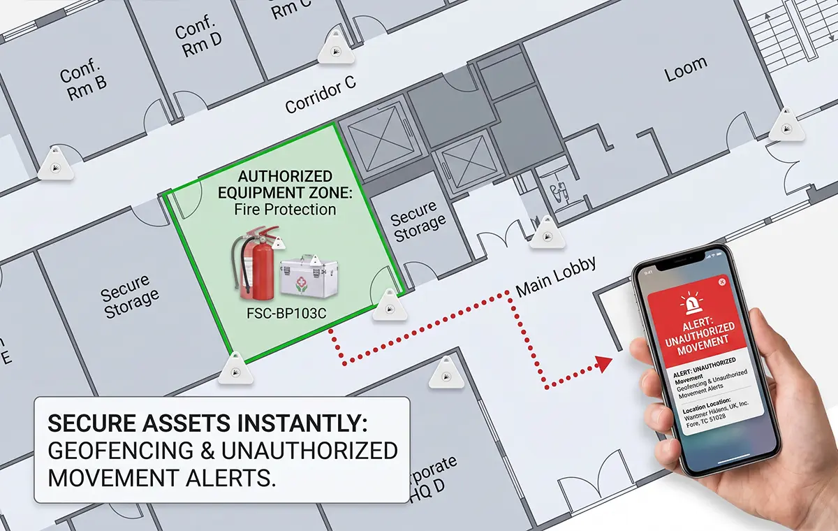 Bluetooth IoT: Asset Management Tags for Smart Park Security 107 Bluetooth gateways were strategically installed