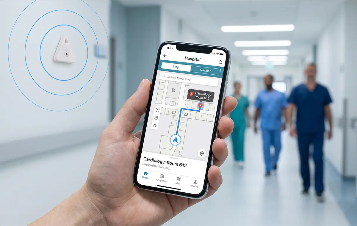 No More Getting Lost: How Indoor Navigation Tags Improve Patient Journeys in Large Hospitals 107 Improve Patient Journeys in Large Hospitals