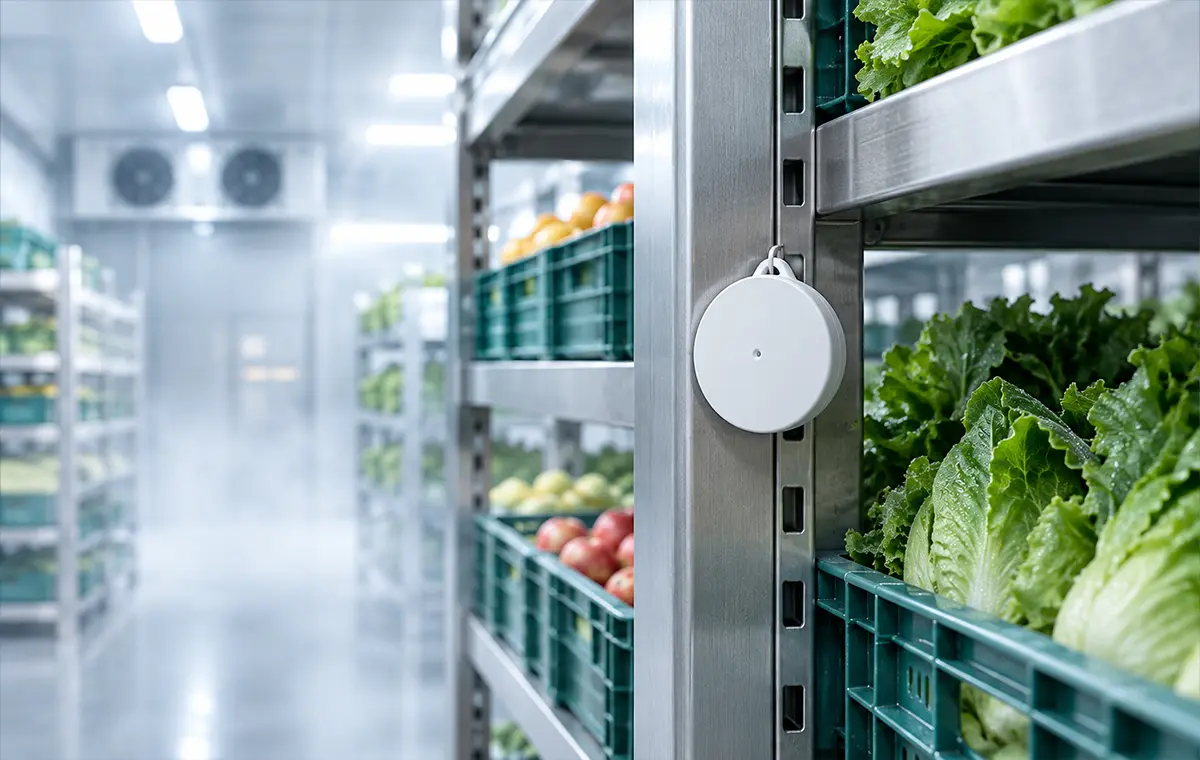 Ensure Food Freshness with Bluetooth Sensor for Cold Chain Monitoring 108 Bluetooth Sensor for Cold Chain Monitoring