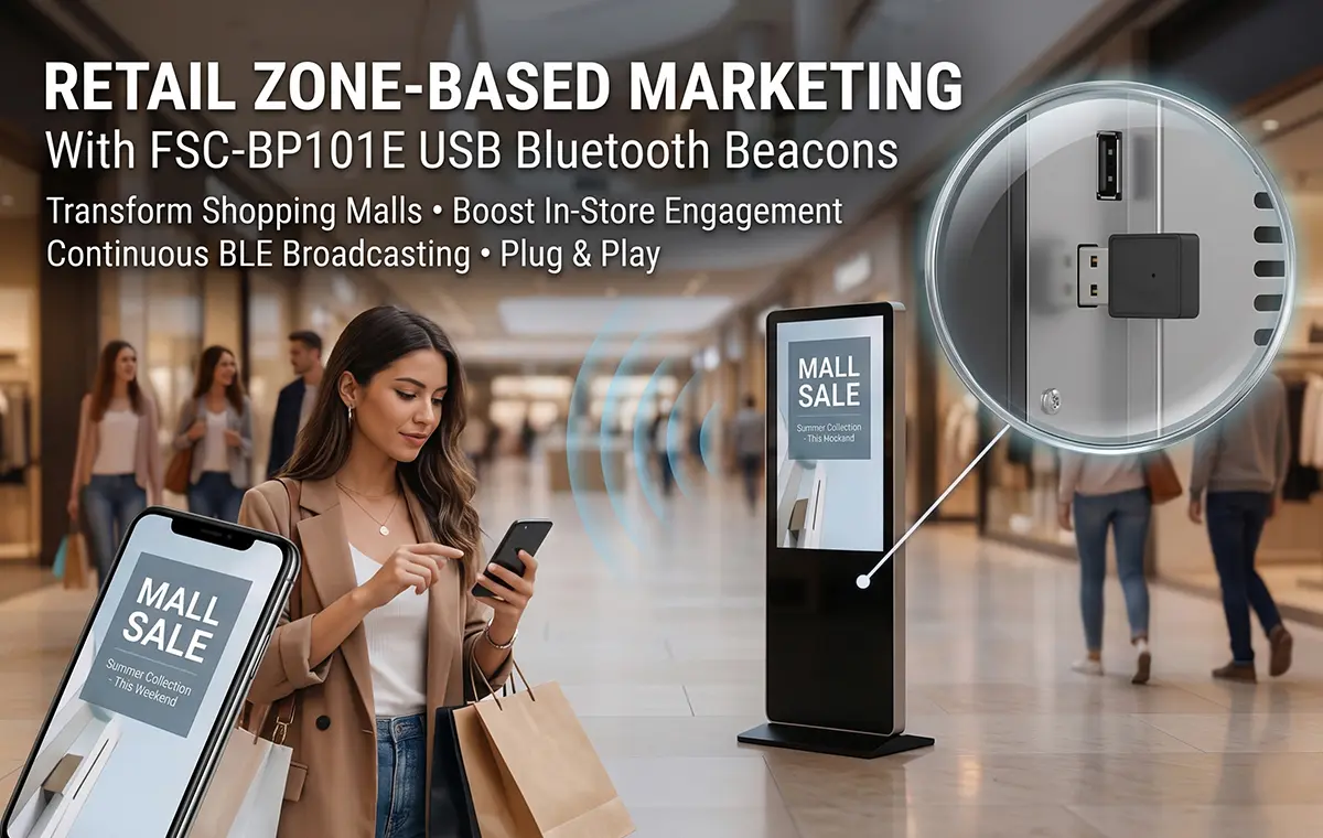 Retail Zone-Based Marketing with USB Bluetooth Beacons 108 Retail Zone Based Marketing